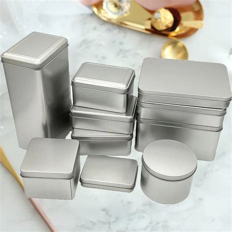 square metal box for sale|small square metal containers.